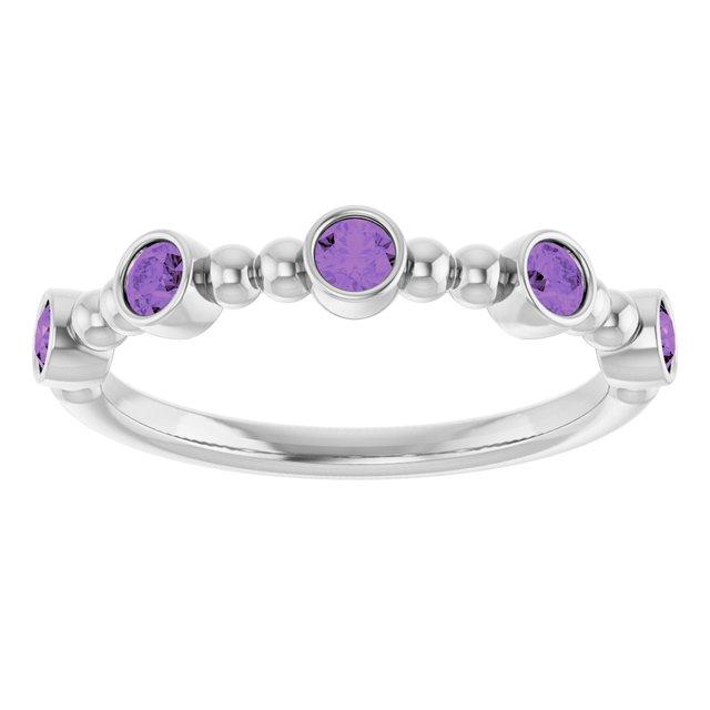 14k-white-natural-amethyst-stackable-ring