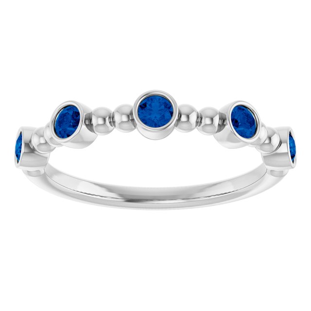 14k-white-lab-grown-blue-sapphire-stackable-ring