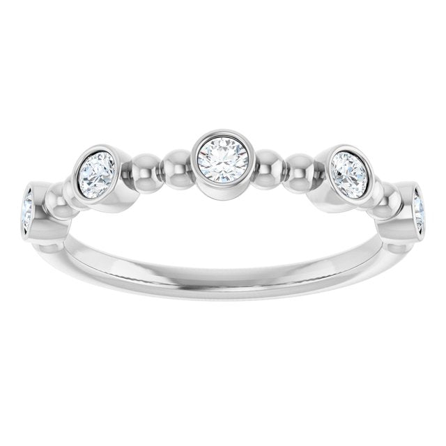 14k-white-1/3-ctw-natural-diamond-stackable-ring