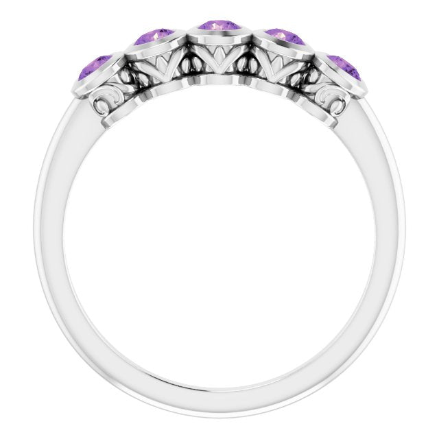 sterling-silver-imitation-amethyst-ring