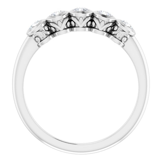 14k-white-1/3-ctw-natural-diamond-ring
