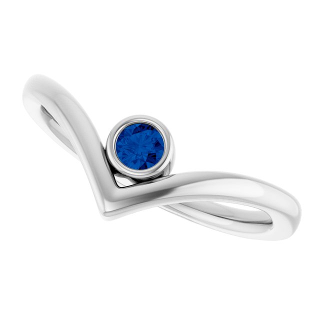 14k-white-lab-grown-blue-sapphire-bezel-set-v-ring