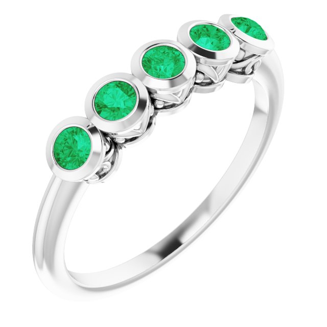 14k-white-gold-lab-grown-emerald-2.5-mm