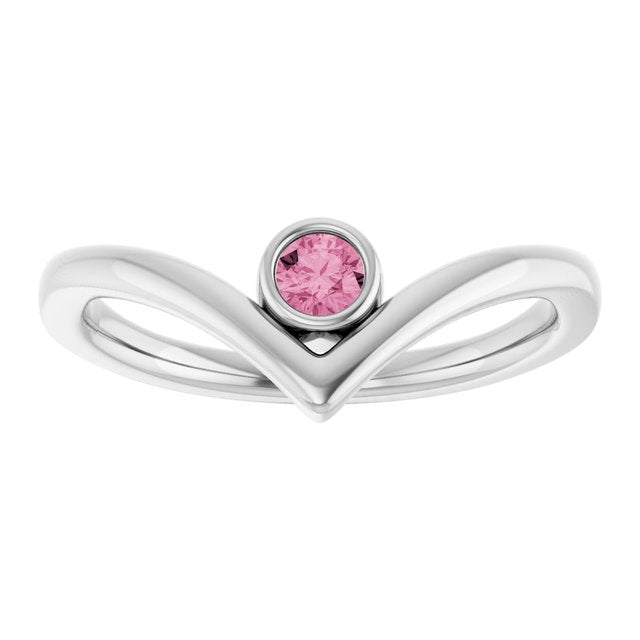 14k-white-natural-pink-tourmaline-bezel-set-v-ring