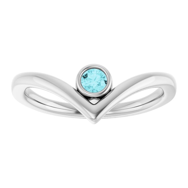 14k-white-natural-blue-zircon-bezel-set-v-ring