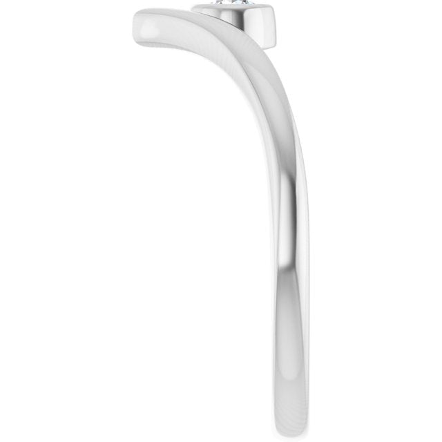 14k-white-1/10-ctw-natural-diamond-bezel-set-v-ring