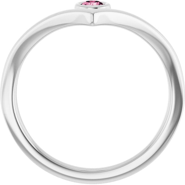 14k-white-natural-pink-tourmaline-bezel-set-v-ring