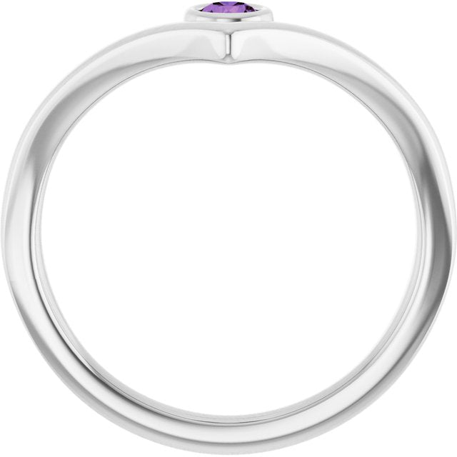 14k-white-natural-amethyst-bezel-set-v-ring