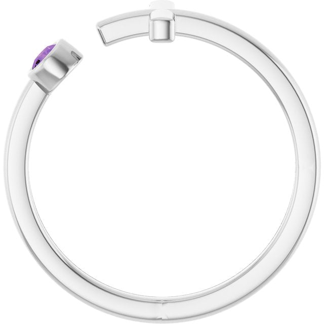 14k-white-natural-amethyst-negative-space-cross-ring