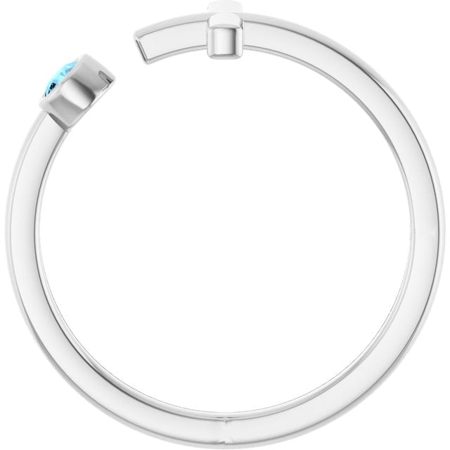 14k-white-natural-aquamarine-negative-space-cross-ring