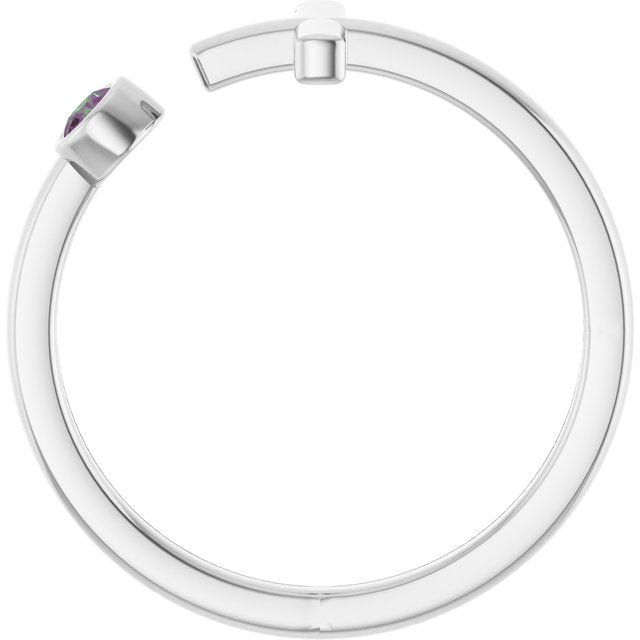 14k-white-natural-alexandrite-negative-space-cross-ring