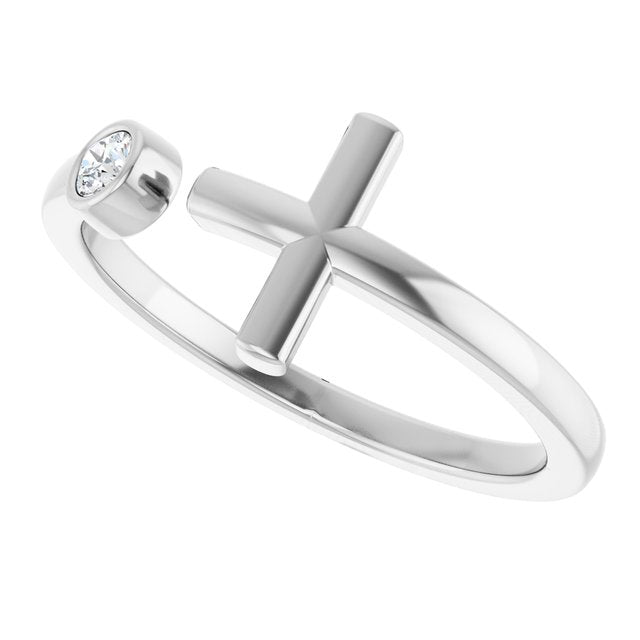 14k-white-.06-ctw-natural-diamond-negative-space-cross-ring