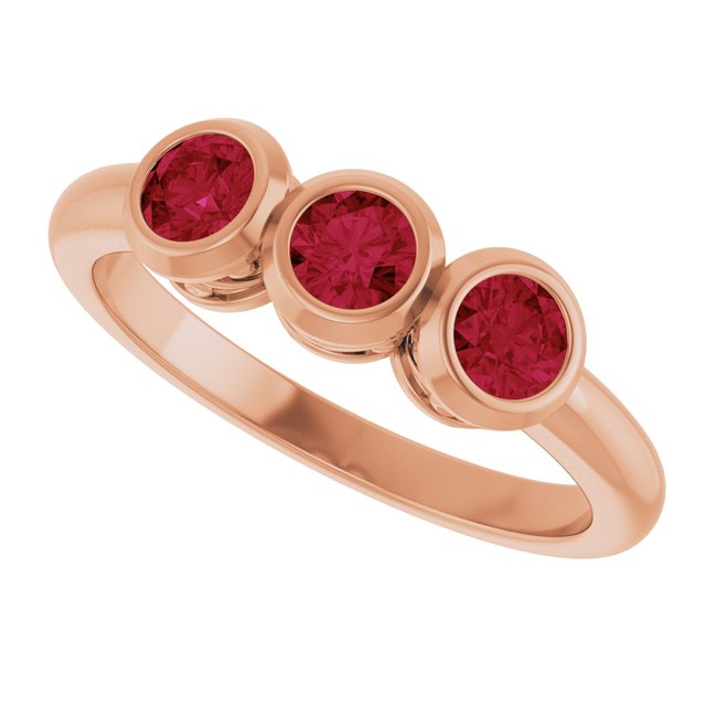 14k-rose-gold-lab-grown-ruby-three-stone-bezel-set-ring