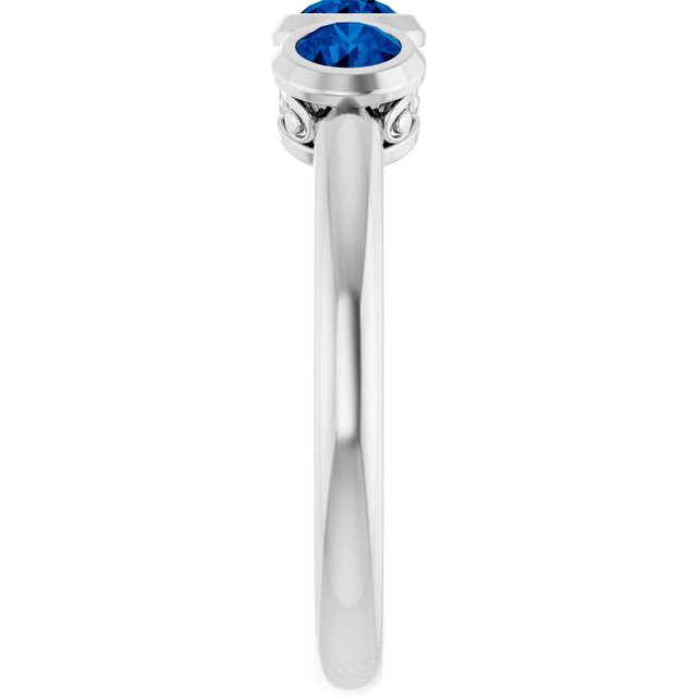 14k-white-gold-lab-grown-blue-sapphire-three-stone-bezel-set-ring