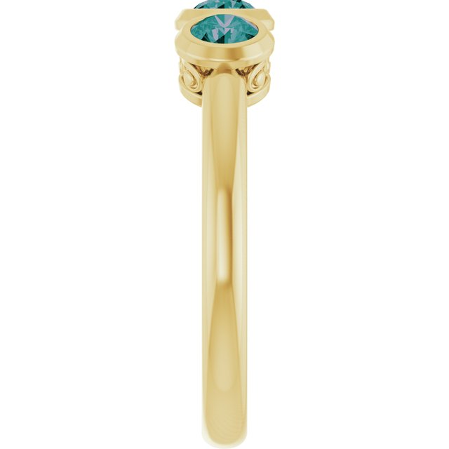 14k-yellow-gold-lab-grown-alexandrite-three-stone-bezel-set-ring