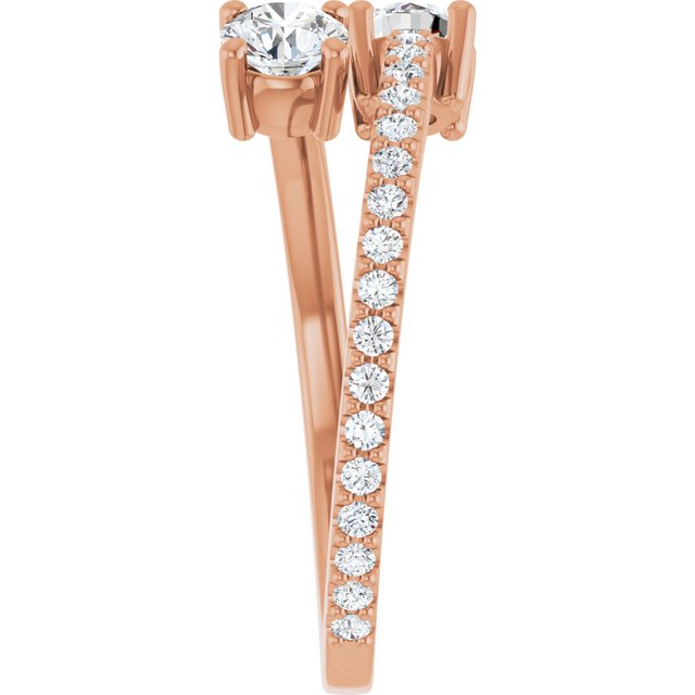 14k-rose-7/8-ctw-lab-grown-diamond-ring