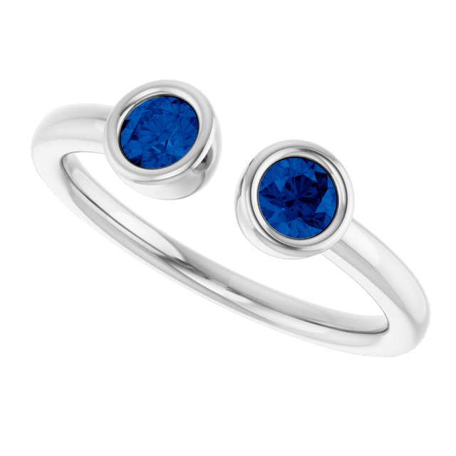 14k-white-lab-grown-blue-sapphire-two-stone-ring
