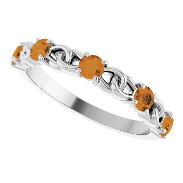 14k-white-natural-citrine-stackable-ring