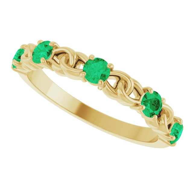 14k-yellow-gold-lab-grown-emerald-stackable-ring