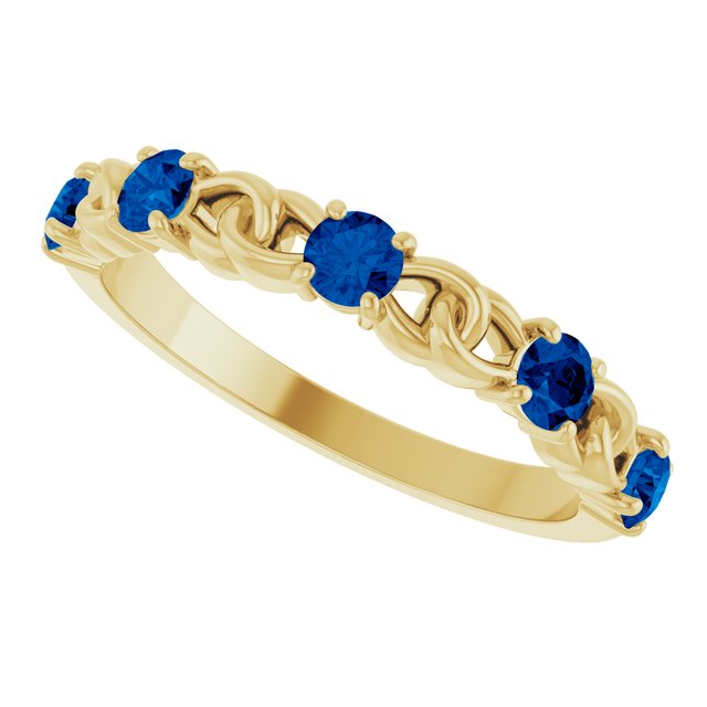 14k-yellow-gold-lab-grown-blue-sapphire-stackable-ring
