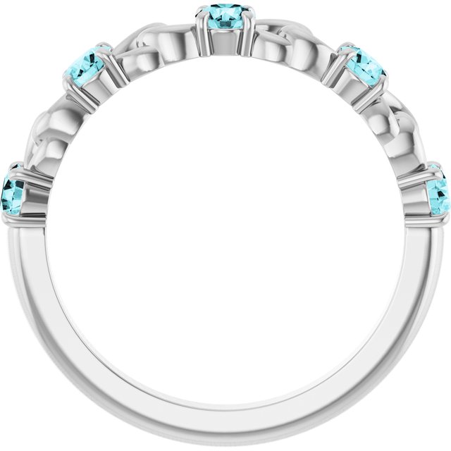 14k-white-natural-blue-zircon-stackable-ring