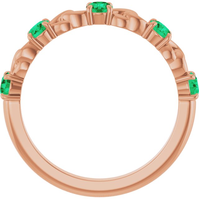 14k-rose-gold-lab-grown-emerald-stackable-ring
