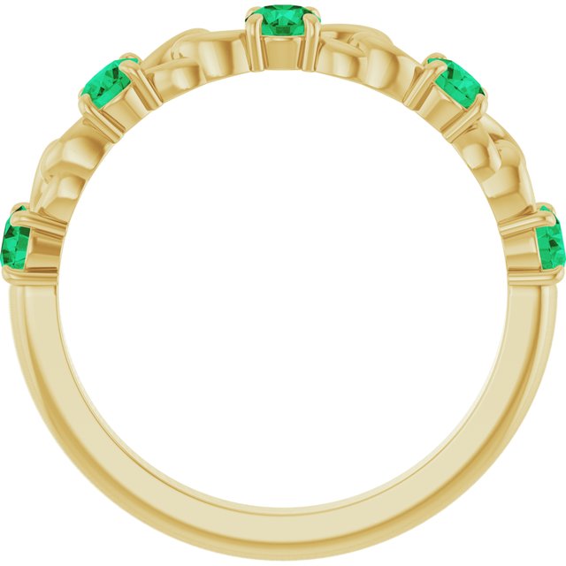 14k-yellow-gold-lab-grown-emerald-stackable-ring