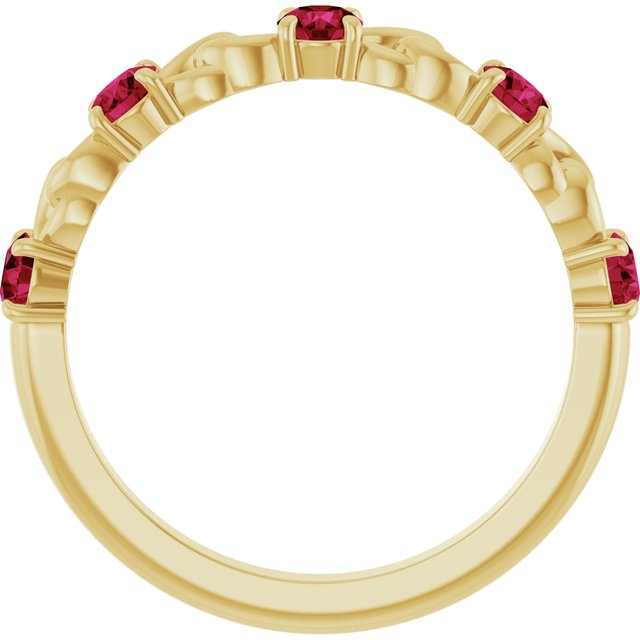 14k-yellow-lab-grown-ruby-stackable-ring