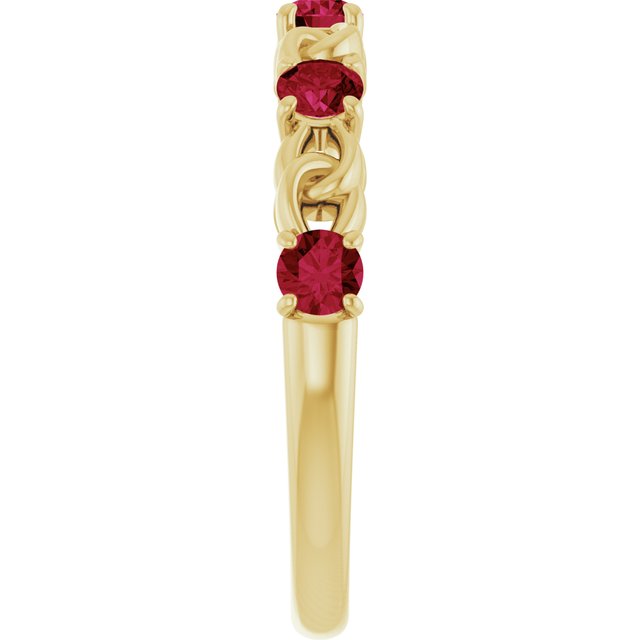 14k-yellow-lab-grown-ruby-stackable-ring