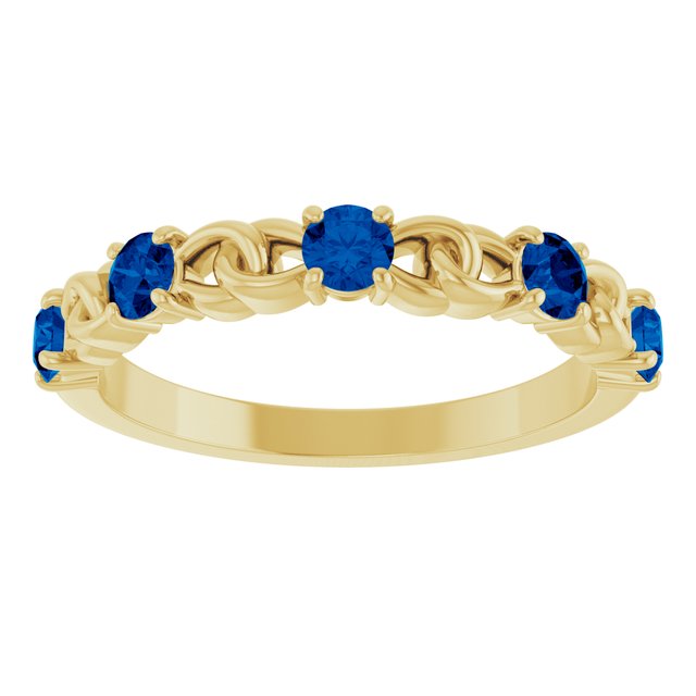 14k-yellow-gold-lab-grown-blue-sapphire-stackable-ring