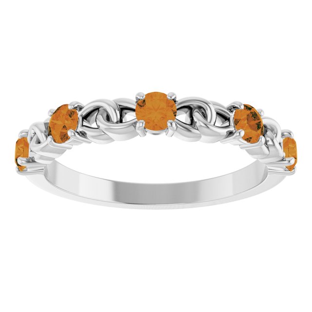14k-white-natural-citrine-stackable-ring