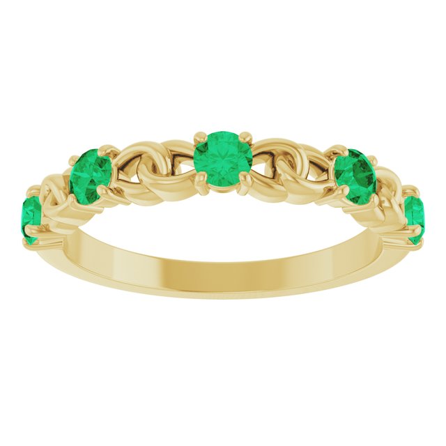 14k-yellow-gold-lab-grown-emerald-stackable-ring