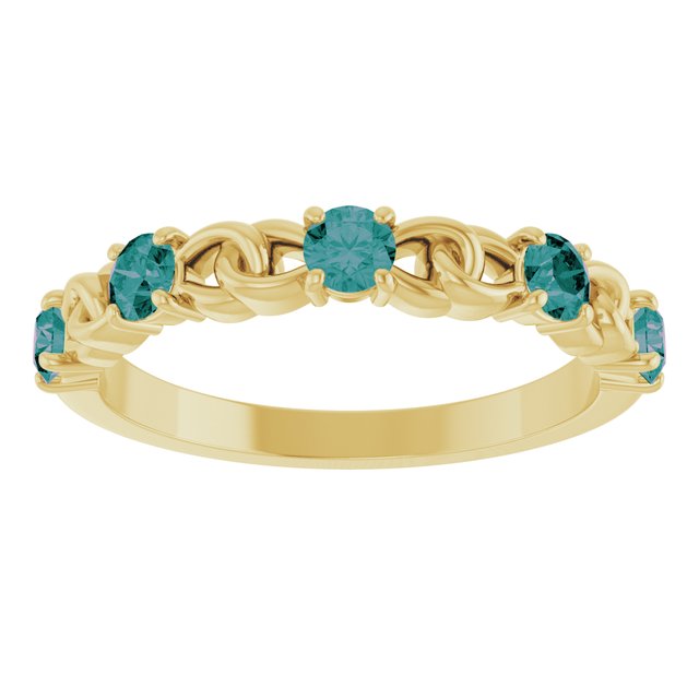 14k-yellow-gold-lab-grown-alexandrite-stackable-ring