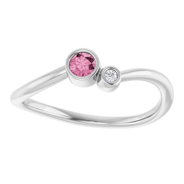 14k-white--natural-pink-tourmaline-&-.015-ct-natural-diamond-ring