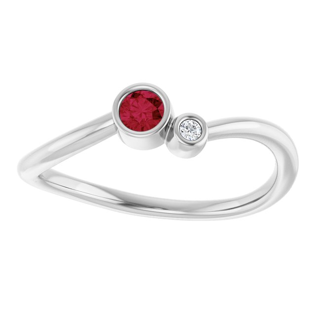 14k-white--natural-ruby-&-.015-ct-natural-diamond-ring