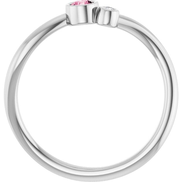 14k-white--natural-pink-tourmaline-&-.015-ct-natural-diamond-ring