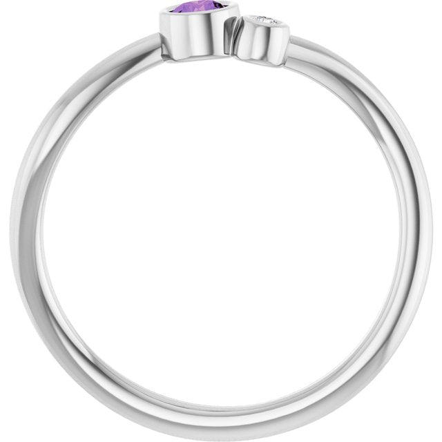 14k-white--natural-alexandrite-&-.015-ct-natural-diamond-ring