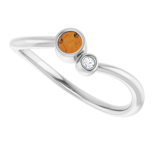 14k-white--natural-citrine-&-.015-ct-natural-diamond-ring