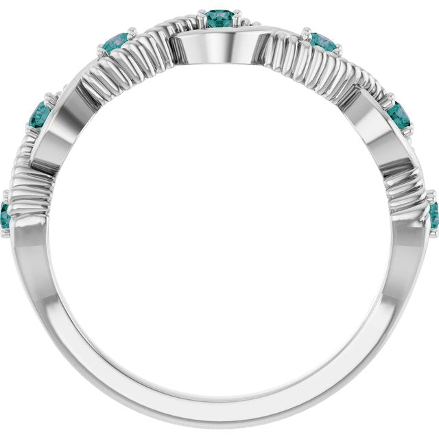 platinum-lab-grown-alexandrite-stackable-ring