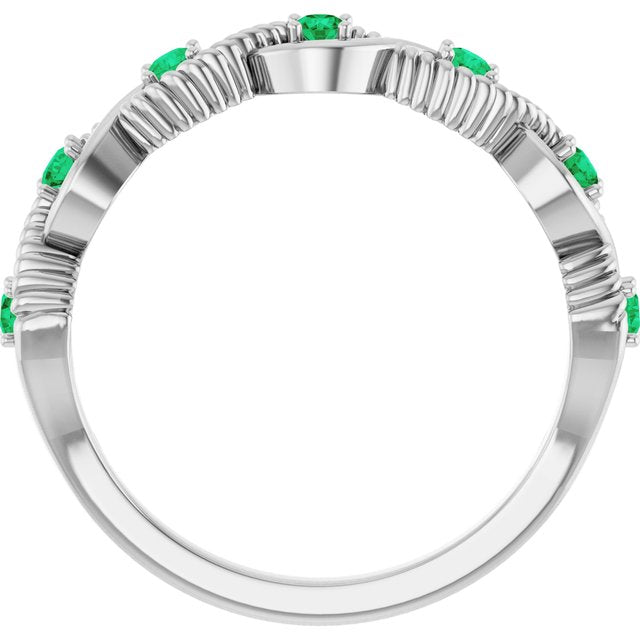 14k-white-gold-lab-grown-emerald-stackable-ring