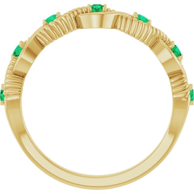14k-yellow-natural-emerald-stackable-ring