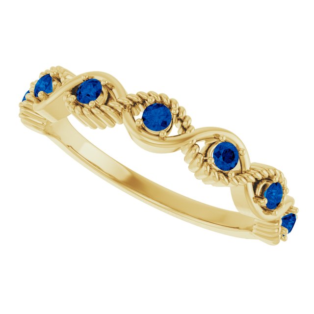 14k-yellow-gold-lab-grown-blue-sapphire-stackable-ring