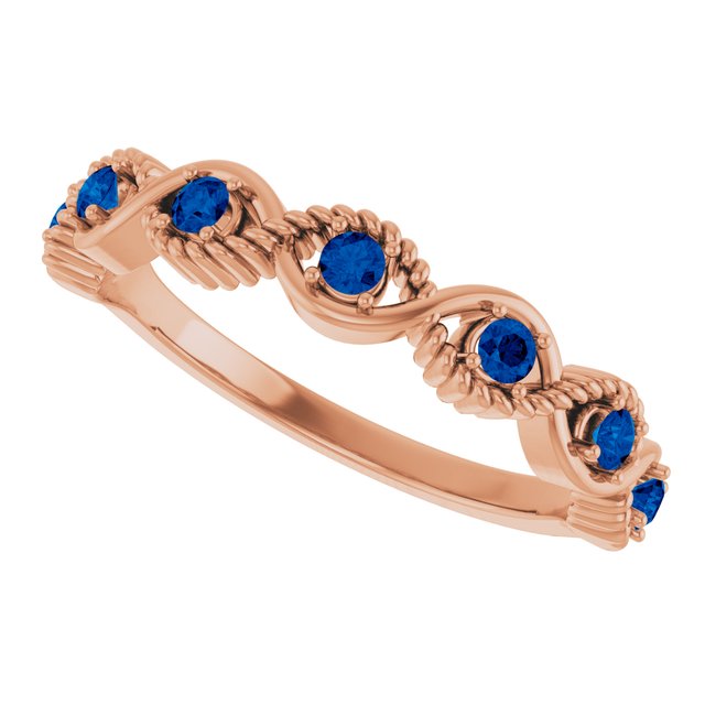 14k-rose-lab-grown-blue-sapphire-stackable-ring