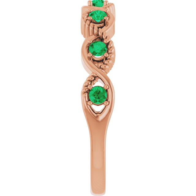 14k-rose-gold-lab-grown-emerald-stackable-ring