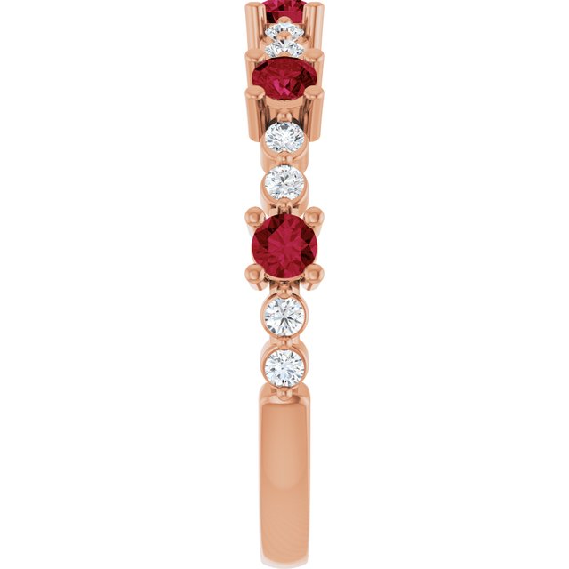 14k-rose-gold-lab-grown-ruby-&-1/6-ctw-natural-diamond-ring