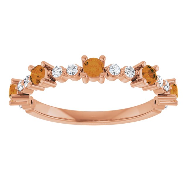14k-rose-natural-citrine-&-1/6-ctw-natural-diamond-ring