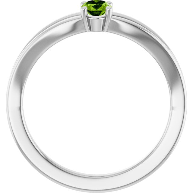 sterling-silver-imitation-peridot-solitaire-youth-ring