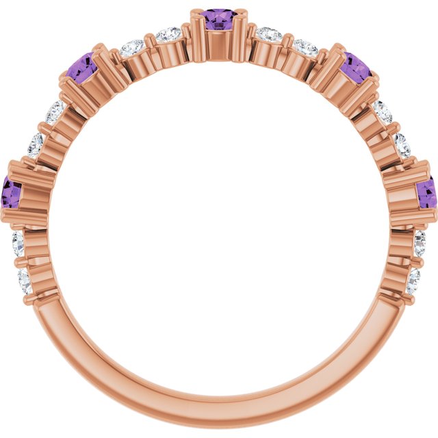 14k-rose-natural-amethyst-&-1/6-ctw-natural-diamond-ring