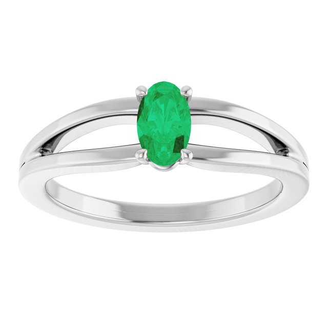 sterling-silver-imitation-emerald-solitaire-youth-ring