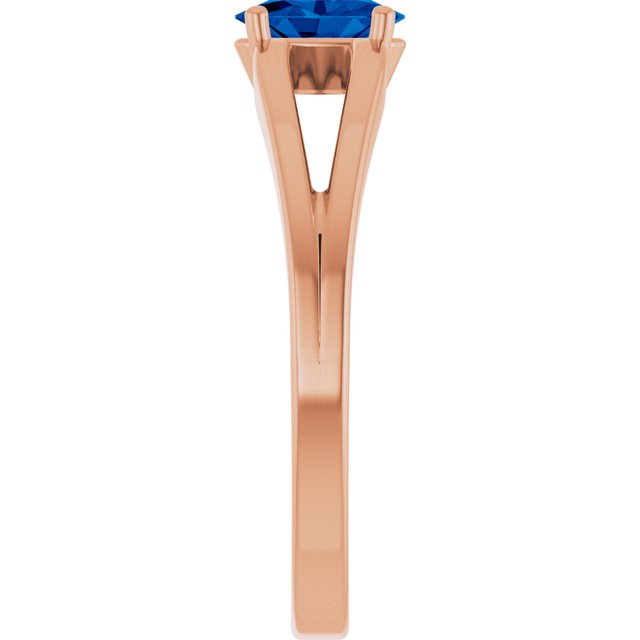 14k-rose-gold-lab-grown-blue-sapphire-youth-solitaire-ring